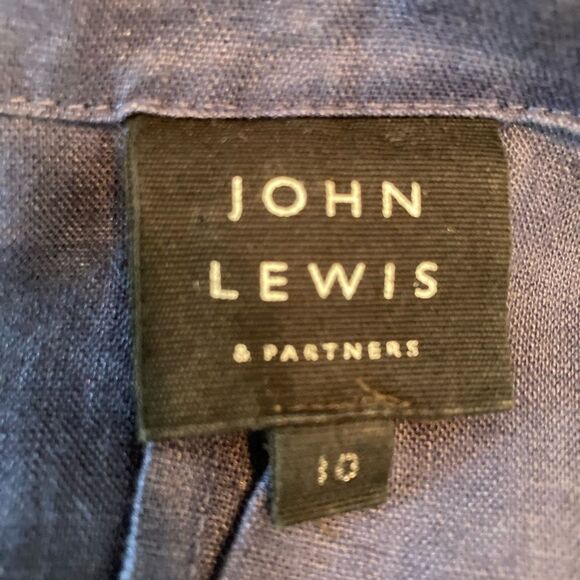 John Lewis & Partners UK V neck linen maxi dress with pockets! - Picture 8 of 12